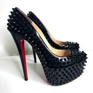 Christian Louboutin Daffodille Spiked Patent